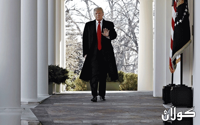  ترەمپ: لە ژێرزەمینی کۆشکی سپیدا خۆم حەشارنەداوە، بۆ پشکنین چوم